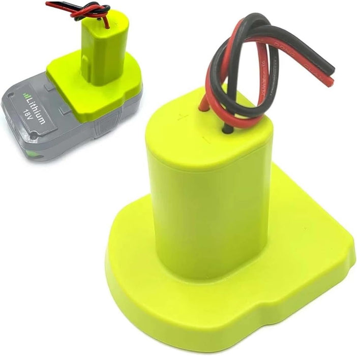 TAVICE Battery Adapter Compatible with Ryobi 18V Battery for Power Wheels Connector with 30A Fuse 12AWG Wire - Battery Mate