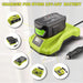 TAVICE Car Charger Compatible with Ryobi ONE+ 12V-18V P102 P105 P108 Li-Ion NiCd NiMH Batteries - Battery Mate
