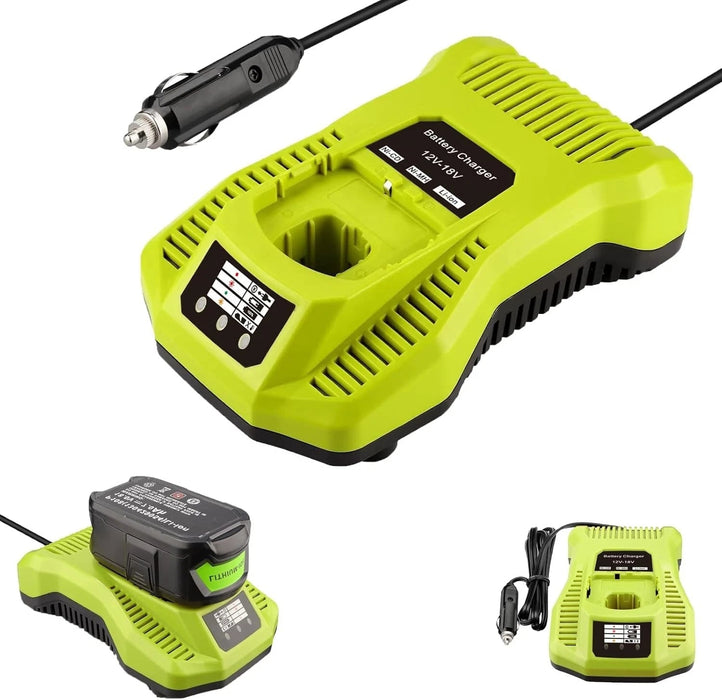 TAVICE Car Charger Compatible with Ryobi ONE+ 12V-18V P102 P105 P108 Li-Ion NiCd NiMH Batteries - Battery Mate