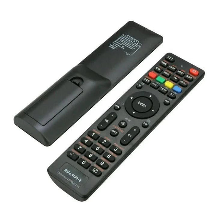 TAVICE Compatible 2 - Pack Universal TV Remote – Works with LCD & LED TVs from Sony, Samsung, Panasonic, LG, TCL, and Soniq - Battery Mate