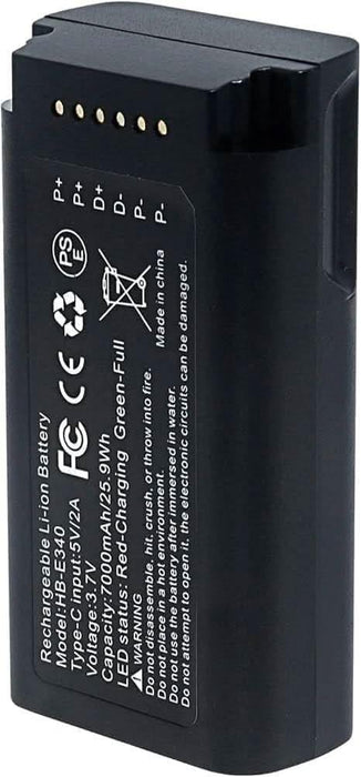 TAVICE E340 Replacement Battery Compatible with eufy Security Video Doorbell E340 7000mAh Rechargeable Battery with USB - C Port - Battery Mate