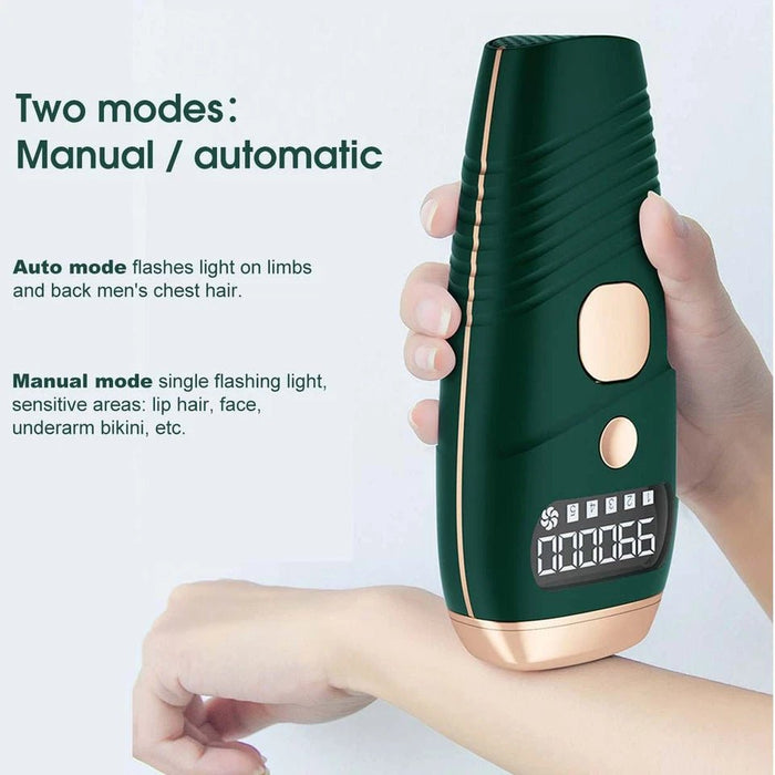 TAVICE IPL Hair Removal Device for Women and Men, 990,000 Flashes, At-Home Intense Pulsed Light Hair Remover for Face, Arms, Legs, Underarms, Bikini Line and Body - Battery Mate
