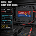 TAVICE LEAGEND JS600 On-Board SuperCap Jump Starter 12V Heavy-Duty Battery Booster Emergency Car Starter - Battery Mate