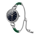 Tavice Misso Smartwatch for Women | Green Jewellery Style Strap, 1.19" AMOLED Display, Bluetooth Calling, AI Voice, Heart Rate, Sleep, Camera & Fitness Tracking - Battery Mate