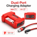 TAVICE Portable USB Type-C Charger Adapter Compatible with Milwaukee M18 18V Battery Power Source - Battery Mate