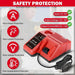 TAVICE Rapid Car Charger Compatible with Milwaukee M12 M18 12V 18V 48-11-1850 Li-Ion Batteries - Battery Mate