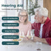 TAVICE Rechargeable Dual Behind - the - Ear Sound Amplifier with Noise Reduction and Long Battery Life | USB Charging | Discreet Design - Battery Mate