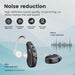 TAVICE Rechargeable Dual Behind - the - Ear Sound Amplifier with Noise Reduction and Long Battery Life | USB Charging | Discreet Design - Battery Mate