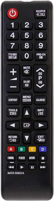 Tavice Replacement AA59 - 00602A Remote Control for Samsung TV – 2 Pack Compatible with LA32E420, LA32E420E2M, LA32E420E2MXXY - Battery Mate
