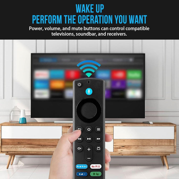 TAVICE Replacement Voice Remote 2 Pack for Amazon Fire TV Stick – Compatible with Alexa Voice Remote (3rd Gen, 2nd Gen, 4K, 4K Max, Lite) - Battery Mate