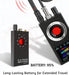 TAVICE RF Signal Detector, Wireless Signal Scanner, Portable Device Finder and Privacy Protection Tool for Travel and Personal Security - Battery Mate
