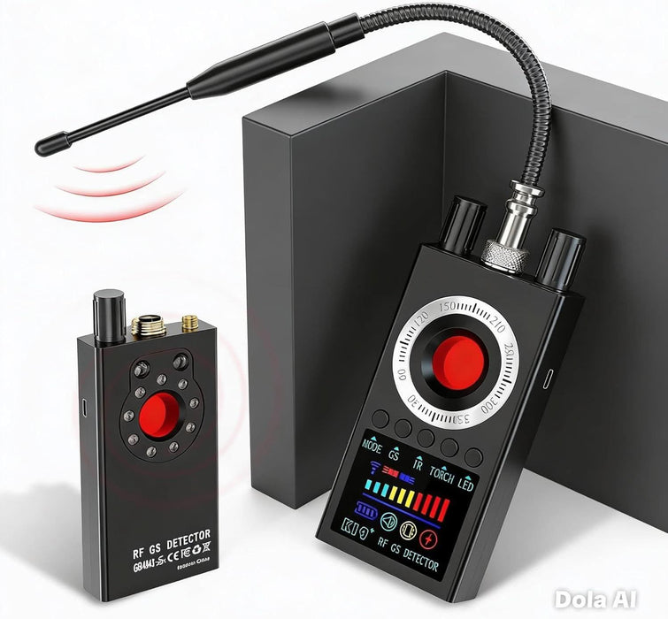 TAVICE RF Signal Detector, Wireless Signal Scanner, Portable Device Finder and Privacy Protection Tool for Travel and Personal Security - Battery Mate