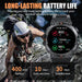 Tavice Sports Smart Watch with Bluetooth Calls, Heart Rate & Health Monitoring, 1.39" Touch Screen | Pedometer, Sleep & Calorie Detection - Battery Mate