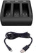 TAVICE Ultra Fast Charging USB Triple Battery Charger Kit with 3 Replacement Batteries for GoPro HERO3 HERO3+ HERO4 Action Pro - Battery Mate