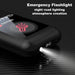 Tavice Uniqa 4-in-1 Power Bank with Built-in Wireless Earbuds | 8000mAh Portable Charger, 2.8" Touch Screen, USB-C, Flashlight - Battery Mate