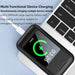 Tavice Uniqa 4-in-1 Power Bank with Built-in Wireless Earbuds | 8000mAh Portable Charger, 2.8" Touch Screen, USB-C, Flashlight - Battery Mate