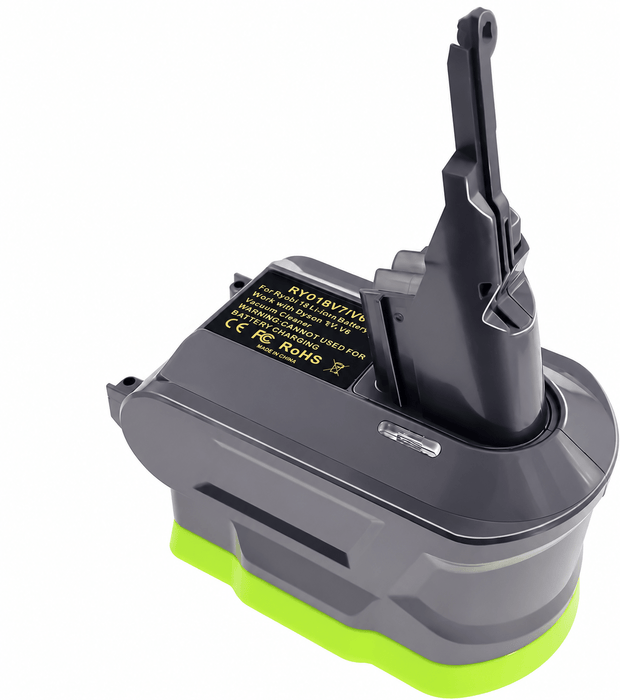 Tavice V7/V8 Battery Adapter, for Ryobi 18V ONE+ Battery Work for Dyson V7 & V8 Series Vacuum Cleaner (V7 V8 Common) - Battery Mate