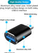 USB - C to USB 3.0 Adapter (2 - Pack) – Type - C to USB OTG Converter, Compatible with MacBook Pro 2023, iMac, iPad Mini 6/Pro, and Thunderbolt 4/3 Devices - Battery Mate