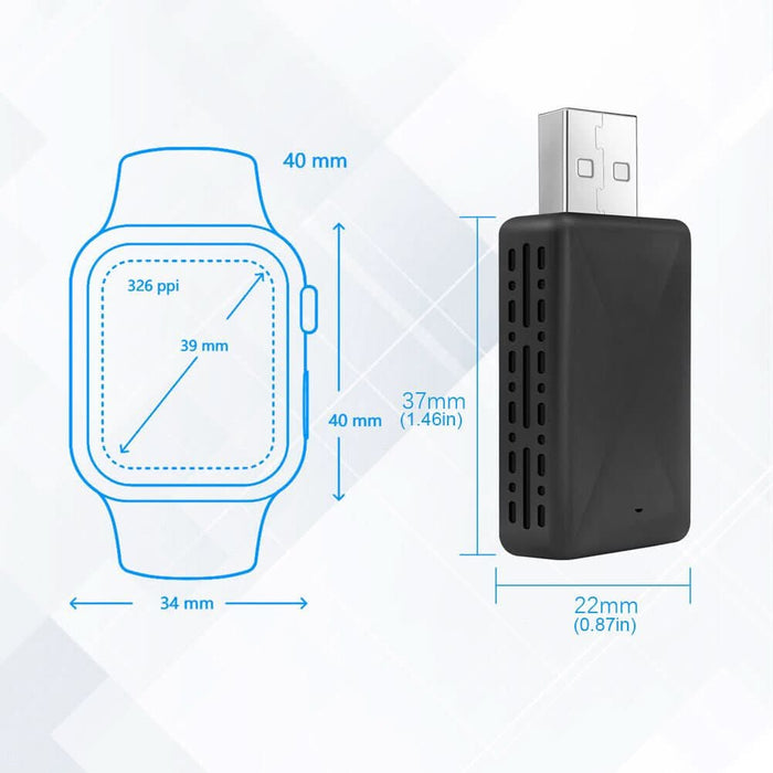 Wireless Apple Carplay Adapter Android Auto Adapter USB Car Dongle Connect Box - Battery Mate