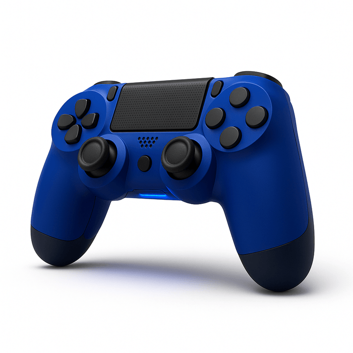 Wireless Controller Compatible for Playstation 4 PS4 Controller - Blue - Battery Mate