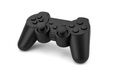 Wireless Controller Compatible for PS3 PlayStation 3 | Dual Vibration Gamepad (Black) - Battery Mate