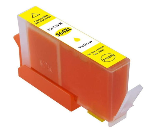 1 x Compatible HP 564XL High Yield Inkjet Yellow CN684WA - 550 Pages - Battery Mate
