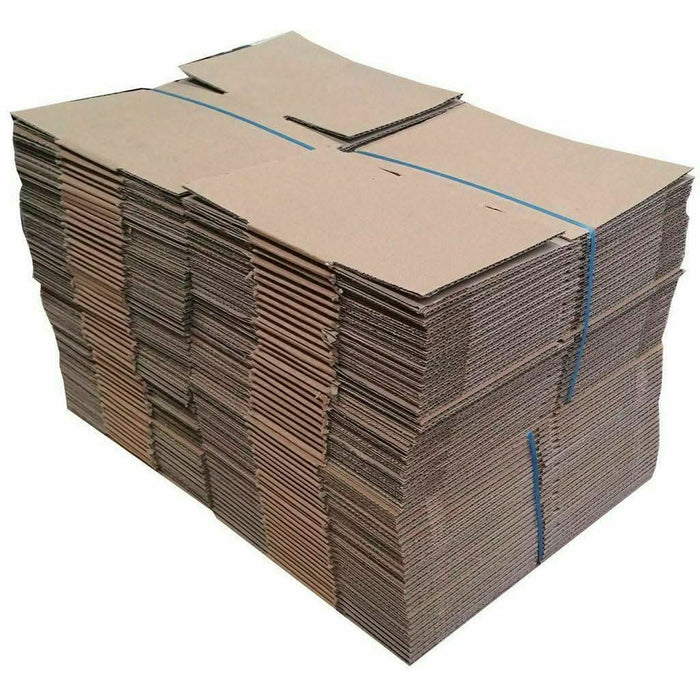 10 Pieces x Kraft Paper Box Corrugated Packaging For Shipping / Moving Big Sizes - Battery Mate