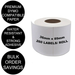 10 Roll | Dymo Compatible 99012 SD99012 LabelWriter 450 Seiko Product Labels 36mm x 89mm - Battery Mate