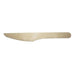 1000 Pack | Disposable Wooden Knife Biodegradable - Battery Mate