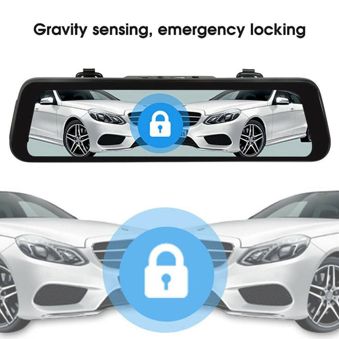 1080P Dash Camera / Reverse Camera With Motion Sensors & Park Assist - Battery Mate