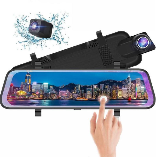 1080P Dash Camera / Reverse Camera With Motion Sensors & Park Assist - Battery Mate