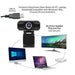 1080P Webcam Full HD USB 2.0 For PC Desktop Laptop Web Camera with Microphone - Battery Mate