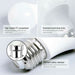 10x LED Bulb 15W E27 Globe Light Warm White Screw Bright Bulb - Battery Mate