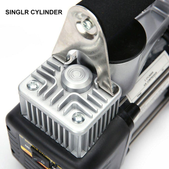 12V 150PSI Car Air Compressor Portable Tyre Deflator Inflator Pump 4WD Car Truck - Battery Mate