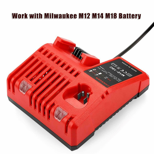 12V-18V Battery Charger for Milwaukee M12-18C Multi Voltage Rapid Dual M12 & M18 - Battery Mate