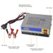 12V-240V Battery Charger Inverter 140W Car ATV 4WD Boat Caravan Motorcycle 10A - Battery Mate