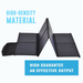 12V 380W Folding Solar Mat Black Silicon Blanket Flexible Solar Panel Kit - Battery Mate