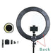 13" LED Ring Light Dimmable Lighting Kit Phone Selfie Tripod Stand Youtube Live - Battery Mate