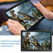 14" 1080P HD Digital Portable Car TV HD TFT LED DVB T2 12V TV Player MP4 Player - Battery Mate