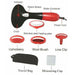 1500W Steam Iron Portable Handheld Clothes Steamer Garment Fabric Steam Travel - Battery Mate
