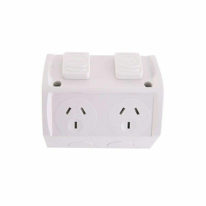 Lockable External Gpo Weatherproof Power Point Outlet Socket Weather GPO External Outdoor 10 ...