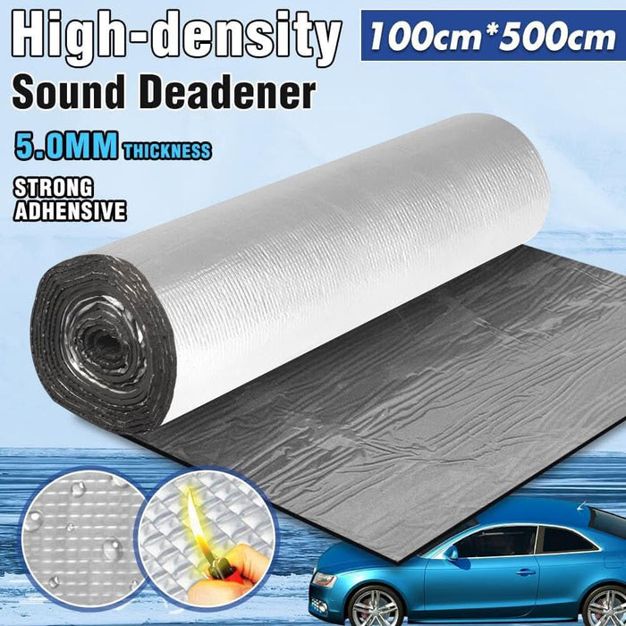 16x10 Ft Car Insulation Heat Shield – Self-Adhesive Sound Deadener Mat 3mm (CI-RL100)