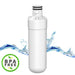 2 Compatible LG Refrigerator Water Filter LT1000P / ADQ747935 GF-V708MBSL GF-V910MBSL - Battery Mate