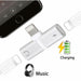 2 iN1 For iPhone 12 11 Xs X 8 7 Adapter Charging Splitter Headphone Jack Cable - Battery Mate