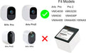 2-Pack Arlo Pro 2 Battery Replacement Fit for Arlo Pro VM4030 VMC4030 VMA4400(-100NAS) 7.4V Li-ion 2200mAh - Battery Mate