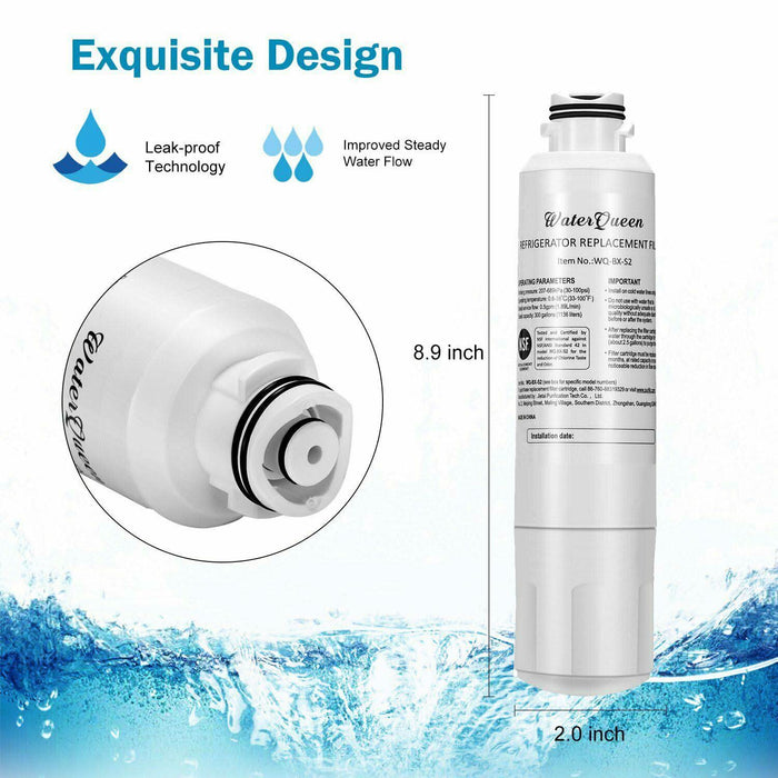 [2 Pack] DA-97-08006A DA29-00020A/B Replacement Filter cartridge suits Samsung Fridge - Battery Mate