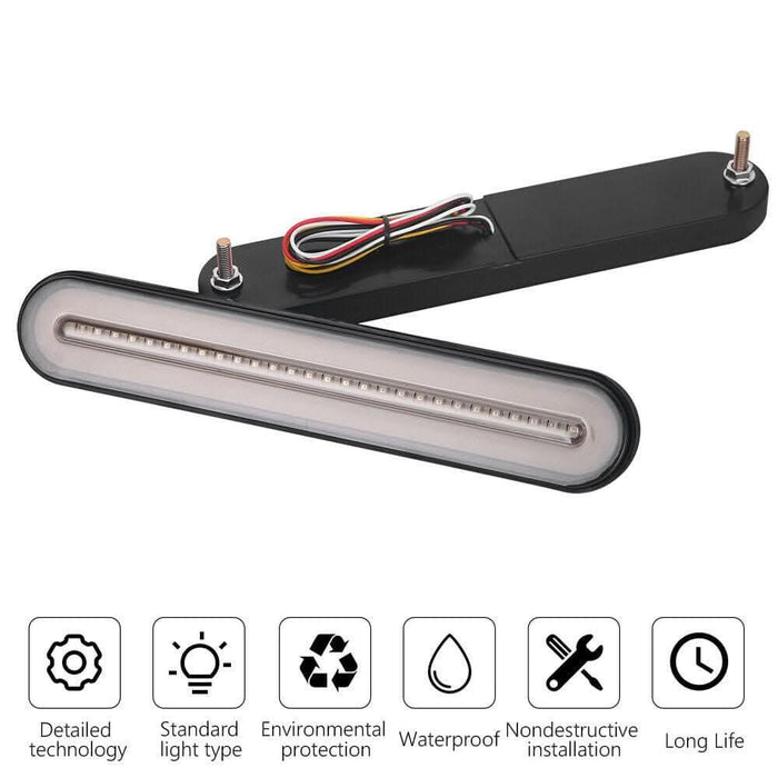 2X LED Tail Light Flowing Turn Signal Indicator Stop Brake 2X LED Tail Light Flowing Turn Signal Indicator Stop Brake