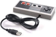 [2 Pack] USB Controller for NES Games / PC / Console / Retro Gamepad - Battery Mate