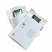 200x Bubble Mailer 160x230mm Padded Envelope White Kraft Paper Plain Bag - Battery Mate