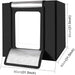 2023 LARGE 80cm Photography Studio Portable LED Light Tent Photo Box + Backdrops - Battery Mate